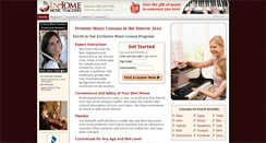 Desktop Screenshot of denver.inhomemusicteachers.com