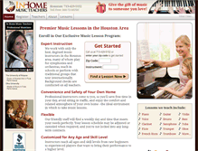 Tablet Screenshot of houston.inhomemusicteachers.com