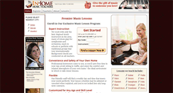 Desktop Screenshot of inhomemusicteachers.com