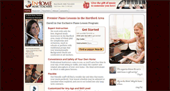 Desktop Screenshot of hartford.inhomemusicteachers.com